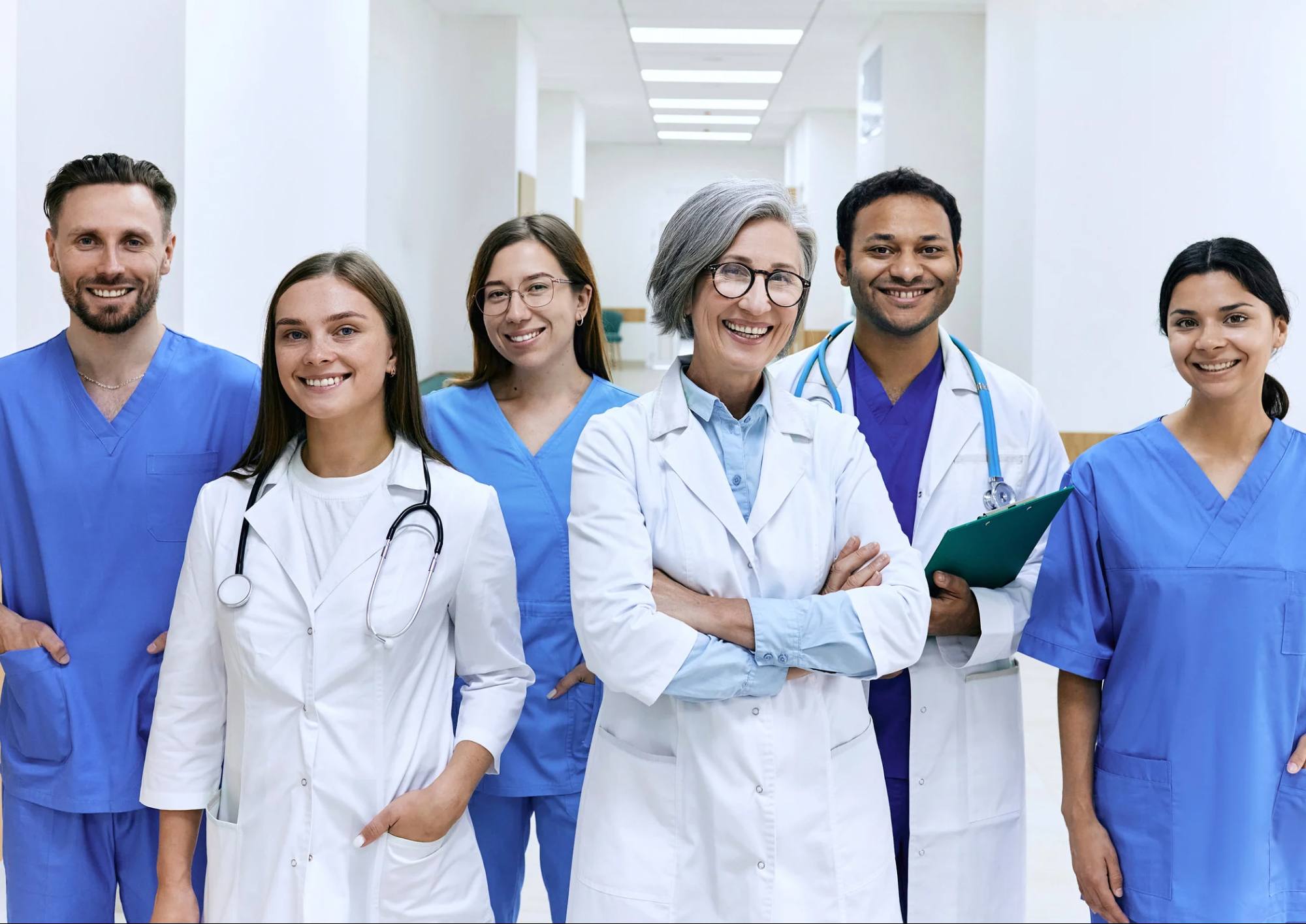 Medizinisches Team für Hausbesuche